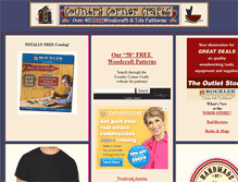 Tablet Screenshot of countrycornercrafts.com